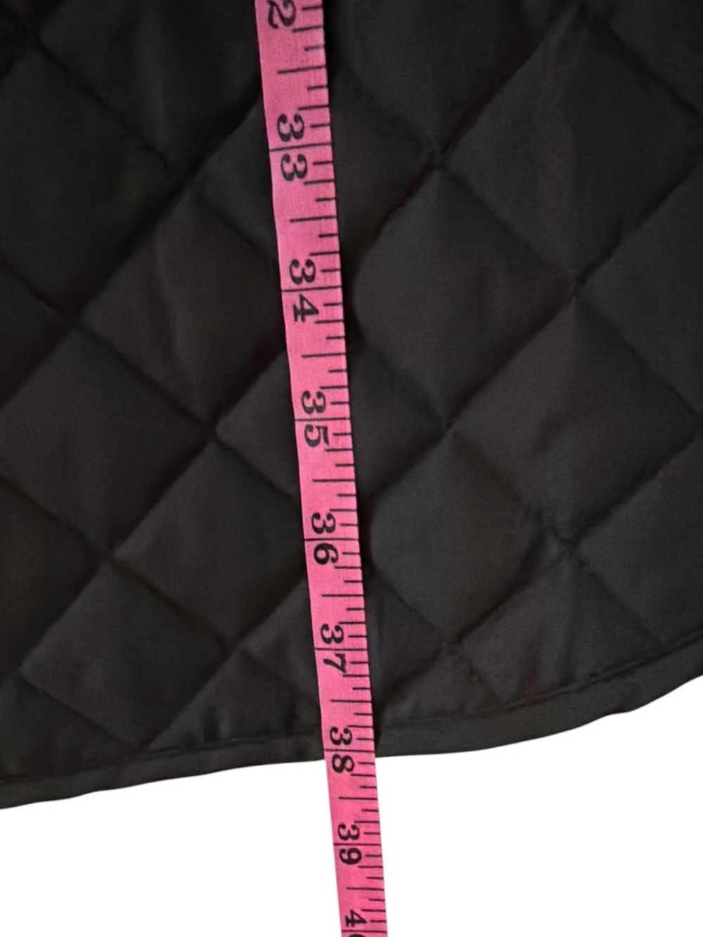NWOT Zella Black Longline Quilted Puffer Bomber Jacket Plus Size 2X - Picture 11 of 15